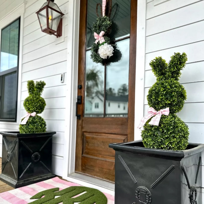 🐰Easter Hot Sale💥Artificial Bunny-Shaped Topiary Tree 35''